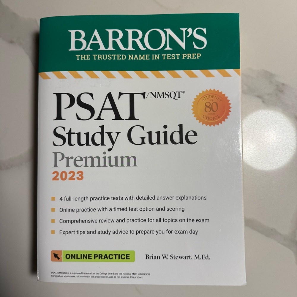 Barron's PSAT Study Guide Premium